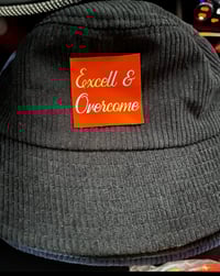 Image 2 of Black Any Means signature Leopard logo Corduroy 