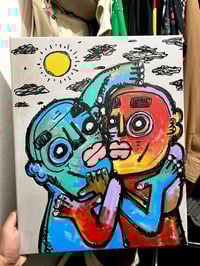 background love , canvas