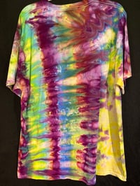 Image 4 of XL Be Gay Do Crime Godzilla Tie Dye Shirt