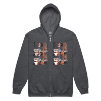 Image 4 of damacy forever//zip-up hoodie