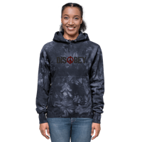 Image 2 of DISOBEY EMBROIDERED CHAMPION TIE-DYE HOODIE