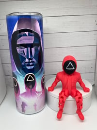 squid games inspired 20 oz tumbler 