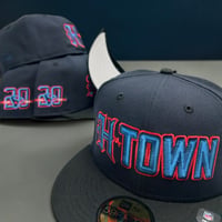 Image 3 of New Era 59Fifty Texans “HTOWN “ 20yrs