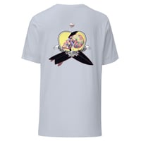 Image 1 of Fauve weeping skull back print Short-Sleeve Unisex T-Shirt