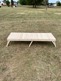 Image 1 of Foldable Low Picnic Table
