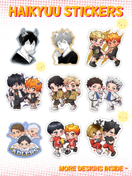 Image of Haikyuu!! Stickers