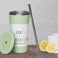 Image 4 of Insulated Geechee tumbler with a straw
