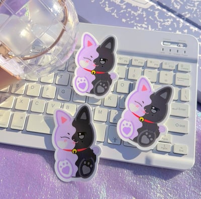 Image of Deokinyang 'WooSan' Kitty Sticker