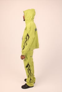 Image 1 of GREEN FISHSCALEMONEY SPACESUIT  