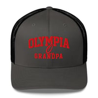 Image 1 of Olympia Grandpa Trucker Cap