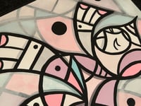 Image 3 of "Tumult," Original Acrylic Painting On Stretched Canvas 