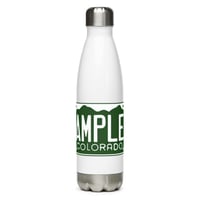 Image 1 of Stainless steel water bottle