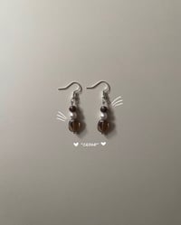 Handmade Bead Earrings - “Cedar”