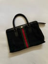 1970s authentic GUCCI noir bag