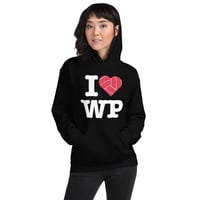 Image 7 of I Love Water Polo Hoodie Dark Colors - Adult