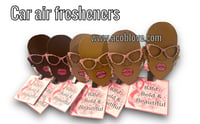 Image 3 of Pink Bald and Beautiful Car Air Fresheners 