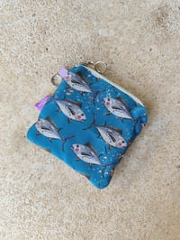 Image 2 of MONEDERO CUADRADO SERGIO ATUNES TURQUESA