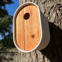 Image 2 of The Modern White Birdhouse