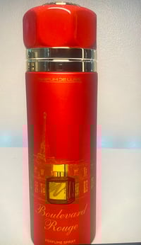 Boulevard rouge , version of Bacarat spray perfume.