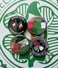 Palestinian Solidarity badge set.