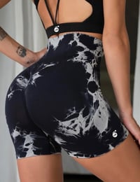 Image 2 of Black Swirl Shorts