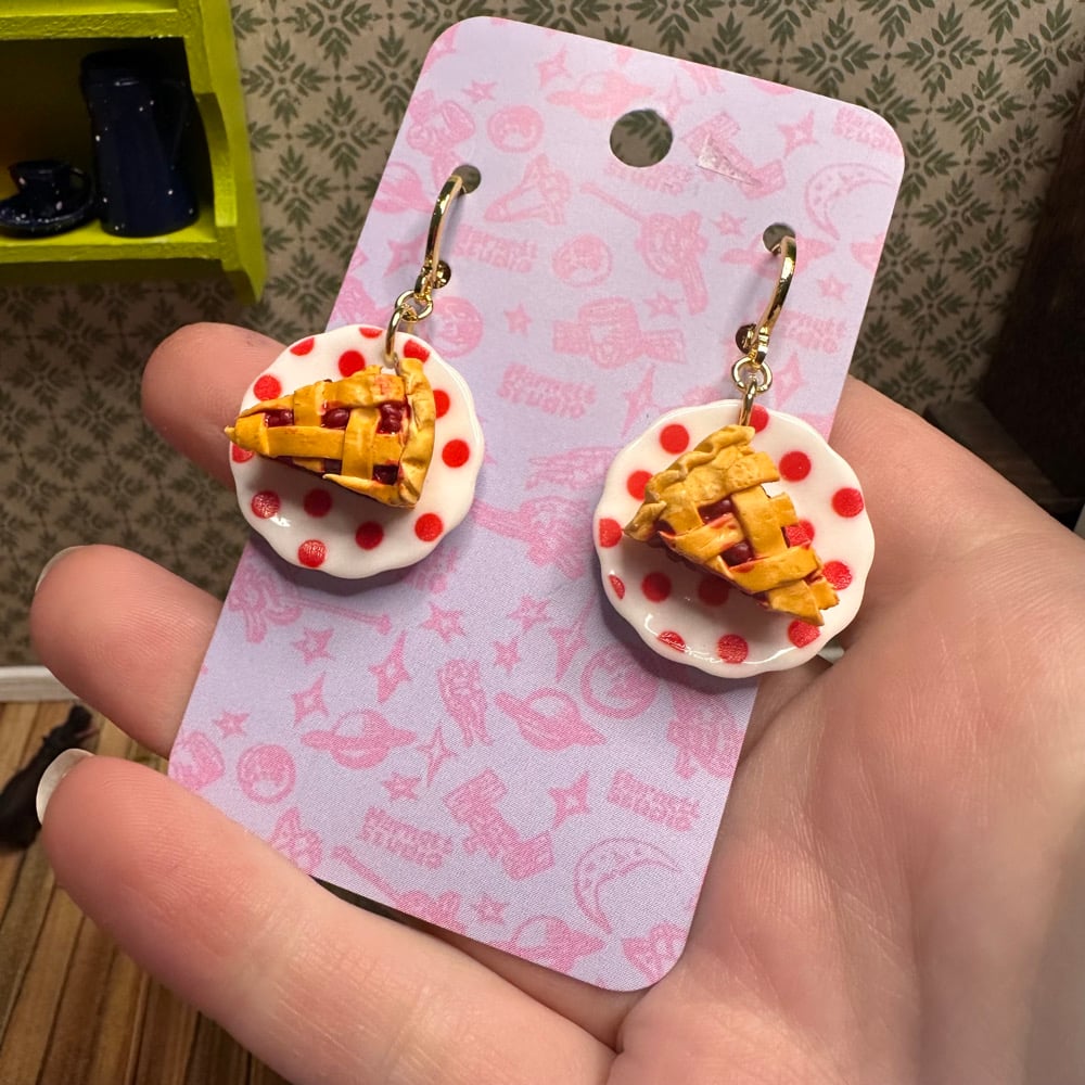 Image of Cherry Pie Earrings