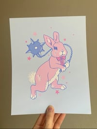 Image 1 of Bunny Flail Print