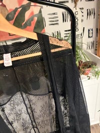 Image 2 of  Black lace robe