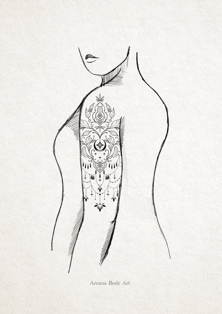 Image of Bijoux Feuillages Élégant 