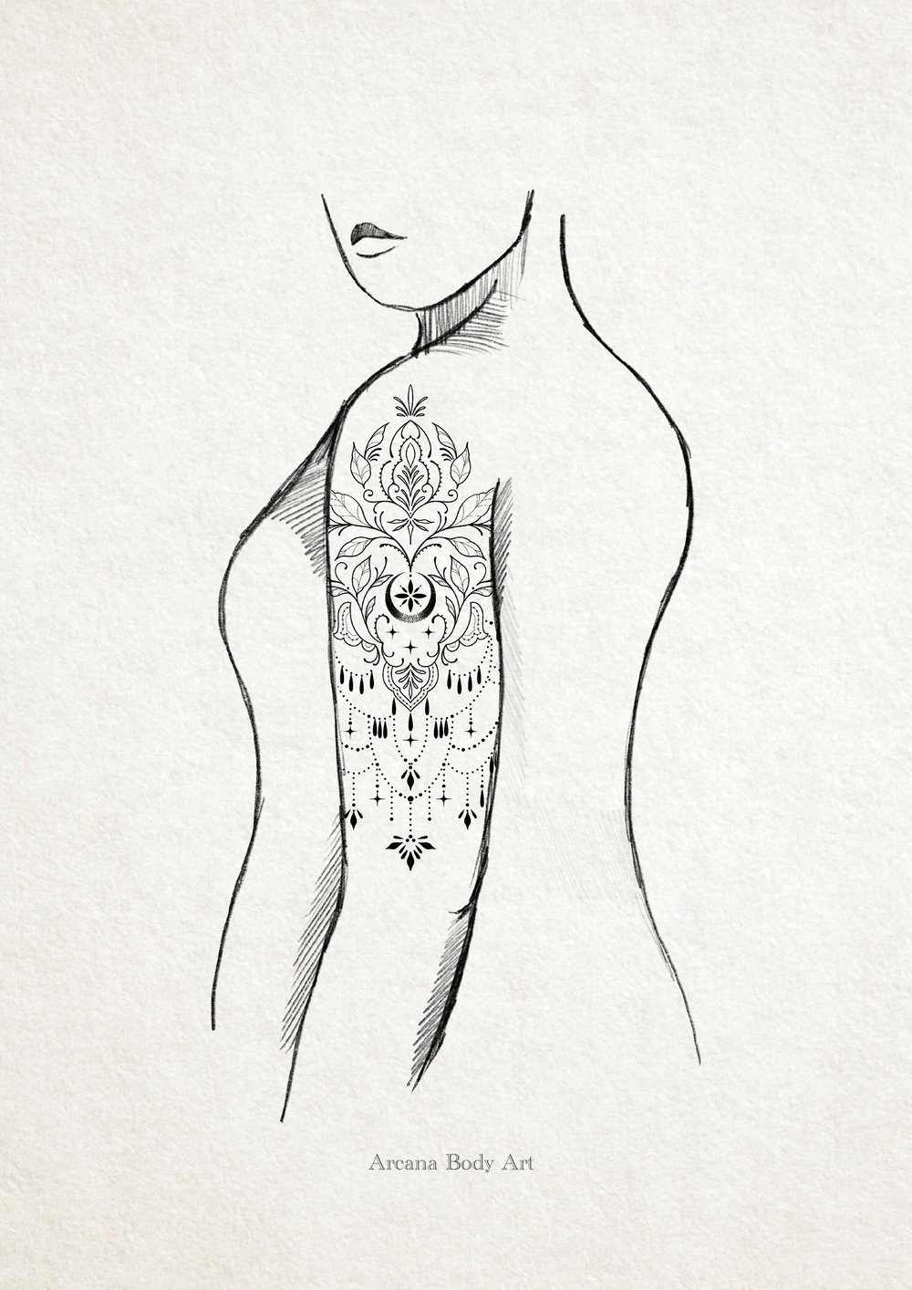 Image of Bijoux Feuillages Élégant 