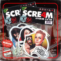 Image 1 of Scream 4 Sticker Pack