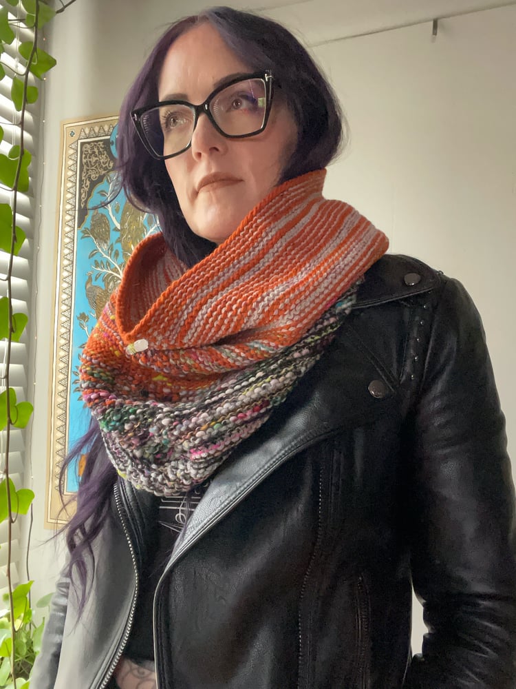 Image of Handknit Cowl 4