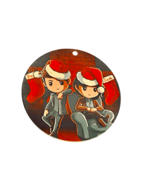 Image 2 of Metal Christmas ornaments $5ea.