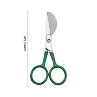 Image 8 of Duckbill Scissor Embroidery Art Craft Applique Stainless Steel Blade Sewing Fabric Rug-punch Carpet 