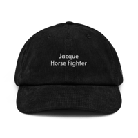 Image 2 of French horse Corduroy hat