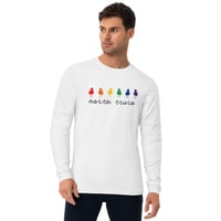 Image 1 of Long Sleeve North Truro Pride Fitted Crew
