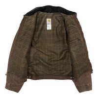 Image 3 of Vintage 90s Carhartt Detroit Jacket - Brown