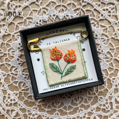 Image of Broche « Baby Botanique »