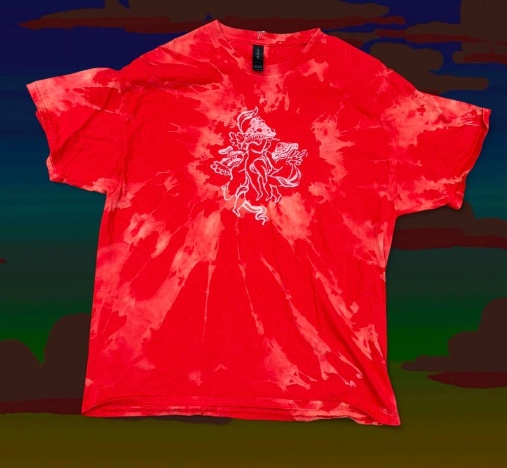 Image of READY TO SHIP- Limited Edition Tie-Dye Shroomy Trio Tee