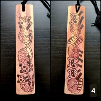 Image 4 of Raccoon/Opossum Cedar Bookmark