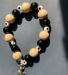 Beaded wristlet