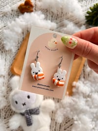Image 2 of Miffy Scarf Dangle Earrings 