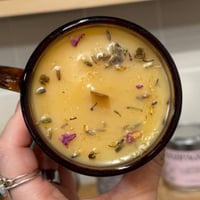 Image 3 of brown sugar + fig scented candle