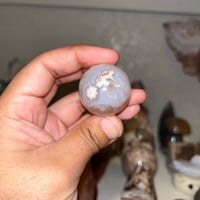 Image 3 of Flower Agate Small Sphere