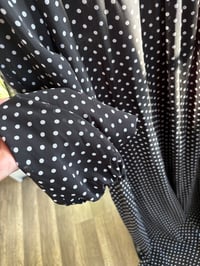 Image 3 of Polka dot long dress 