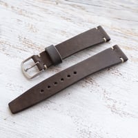 Image 3 of 18mm Italian Cowhide - Deep Brown