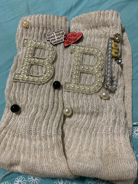 Image of Slouch Socks W/Charms!