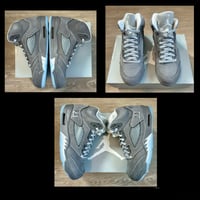 Image 1 of Jordan 5 Retro Wolf Grey