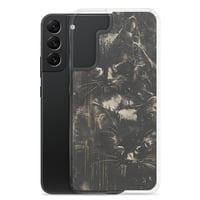 Image 22 of Cuddling Black Cats Goth Inspired Clear Case for Samsung®