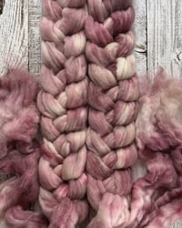 Image 3 of Pressed Flowers, on Delight: 50% Alpaca, 50% fine SW Merino